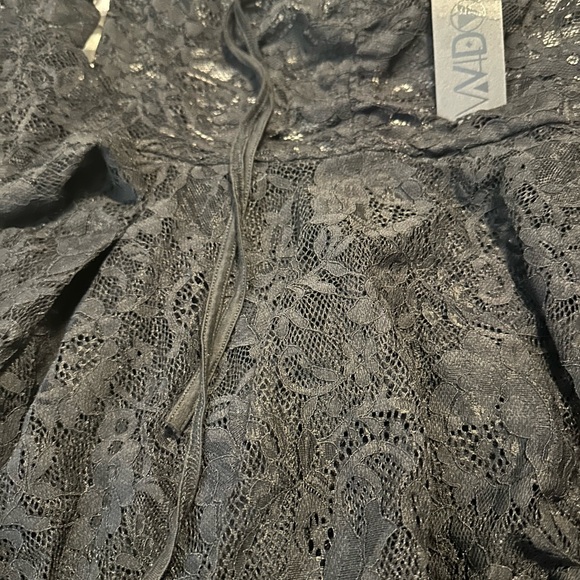 Dolls kill widow lace fairy dress black medium - Picture 5 of 5